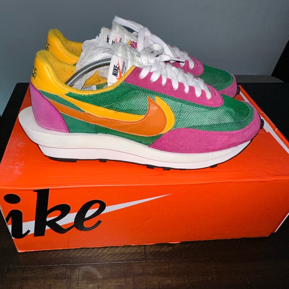 Nike Sacai Pine Green sz 13 box worn good condition
